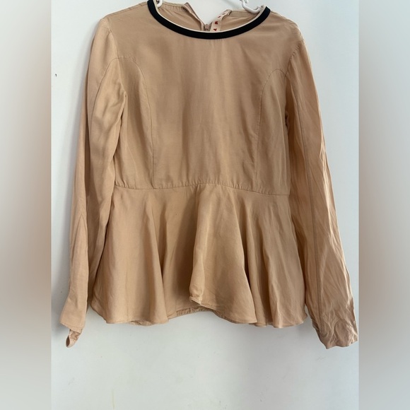 Marni Peplum Blouse Size 42 - Picture 1 of 6